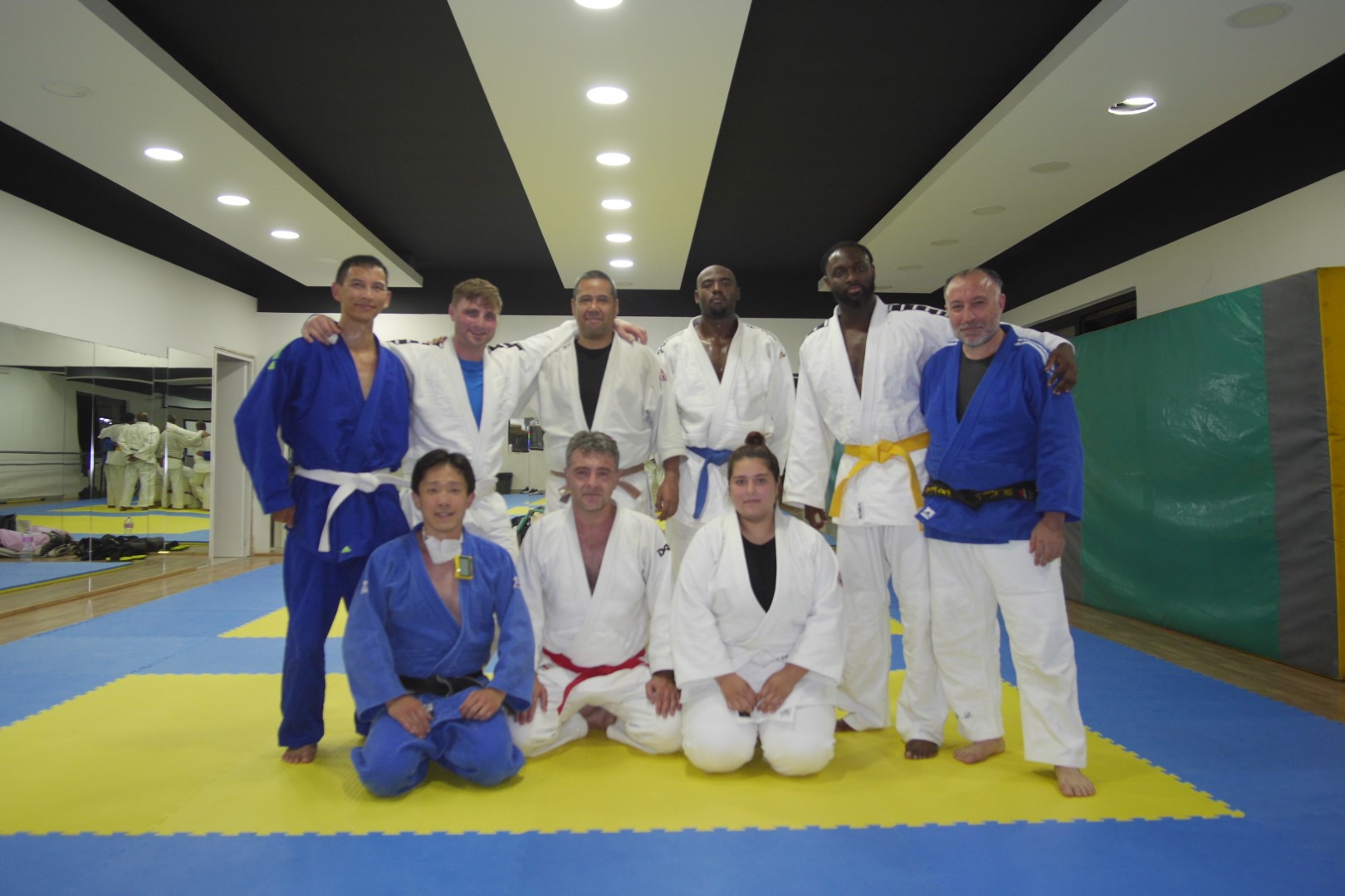 7 luglio 2020, il nostro primo allenamento al chiuso sin dalla fine della quarantena nazionale. Caserta, Italia.