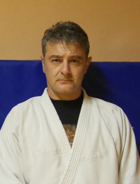 sensei Patrizio Pollino in judo gi